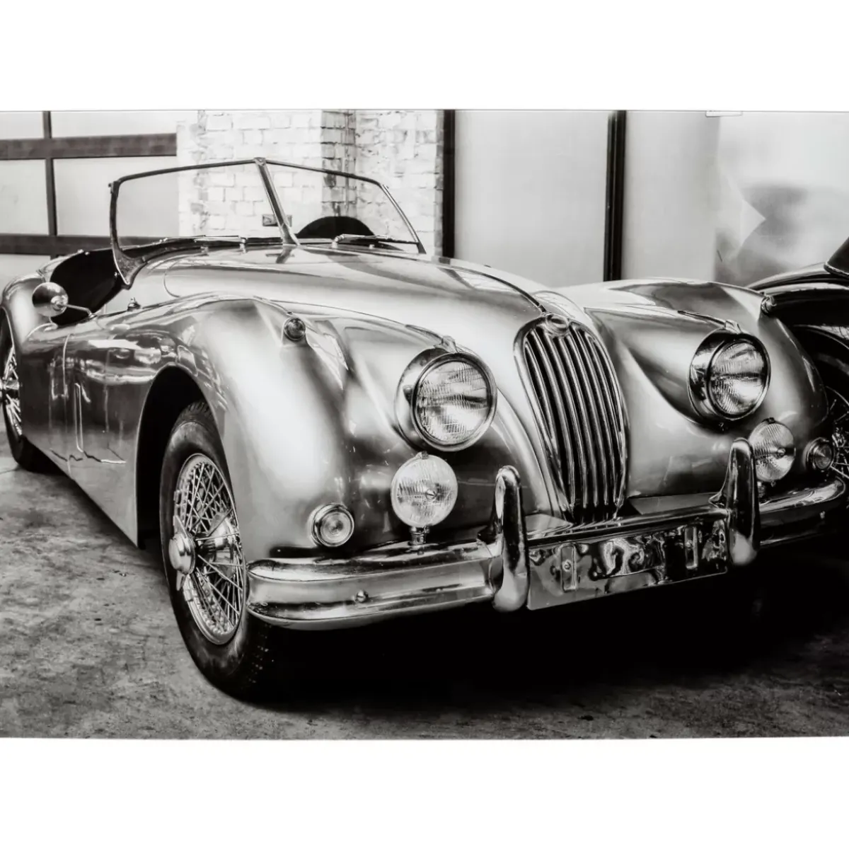 KARE Design Glasbild Vintage Cabrio 150X100Cm- Bilder