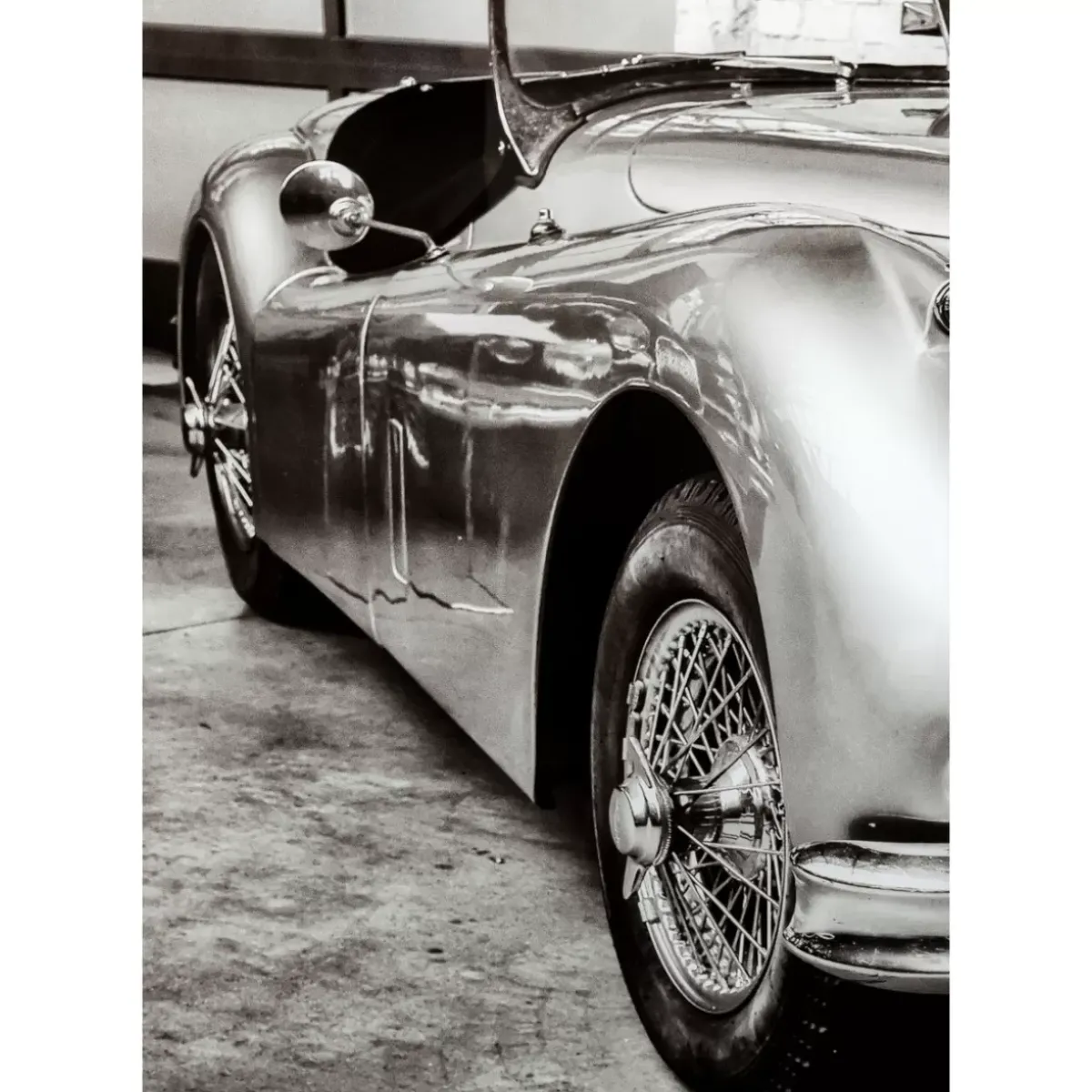 KARE Design Glasbild Vintage Cabrio 150X100Cm- Bilder