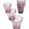 KARE Design Glas-Set Bubble Mauve (6/Tlg.)- Geschirr & Tischaccessoires