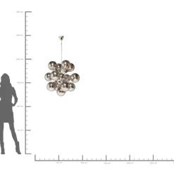 KARE Design Hangeleuchte Atomic O72Cm- Hängeleuchten