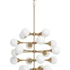 KARE Design Hangeleuchte Bulb Fiction 20 Brass O102Cm- Hängeleuchten