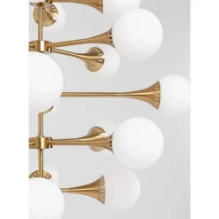 KARE Design Hangeleuchte Bulb Fiction 20 Brass O102Cm- Hängeleuchten