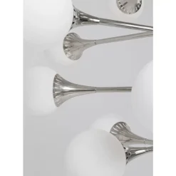 KARE Design Hangeleuchte Bulb Fiction 20 Silber O102Cm- Hängeleuchten