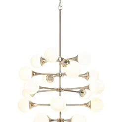 KARE Design Hangeleuchte Bulb Fiction 20 Silber O102Cm- Hängeleuchten
