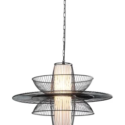 KARE Design Hangeleuchte Cappello Opposto Schwarz- Hängeleuchten