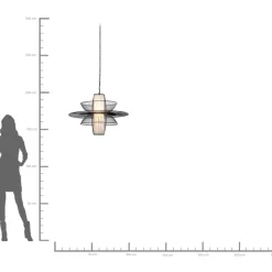 KARE Design Hangeleuchte Cappello Opposto Schwarz- Hängeleuchten