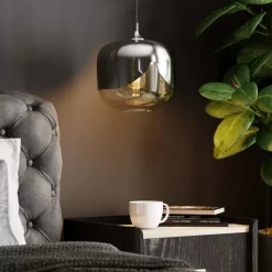 KARE Design Hangeleuchte Chrome Goblet O25Cm- Hängeleuchten