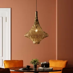 KARE Design Hangeleuchte Cocoon Gold O51Cm- Hängeleuchten