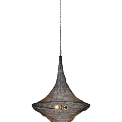 KARE Design Hangeleuchte Cocoon Schwarz O89Cm- Hängeleuchten