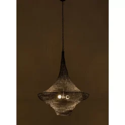 KARE Design Hangeleuchte Cocoon Schwarz O89Cm- Hängeleuchten