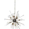 KARE Design Hangeleuchte Crystal Bomb Brass O93Cm- Hängeleuchten