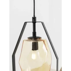 KARE Design Hangeleuchte Diamond Fever Dining Schwarz 17Cm- Hängeleuchten