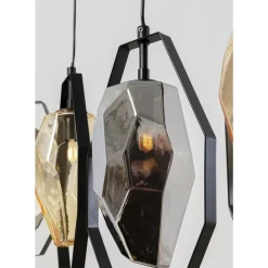 KARE Design Hangeleuchte Diamond Fever Dining Schwarz 110Cm- Hängeleuchten