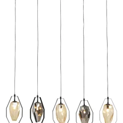 KARE Design Hangeleuchte Diamond Fever Dining Schwarz 110Cm- Hängeleuchten