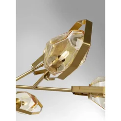 KARE Design Hangeleuchte Diamond Fever Ufo Brass O106Cm- Hängeleuchten