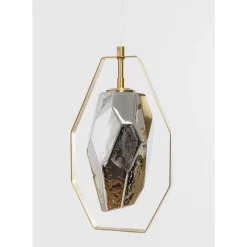 KARE Design Hangeleuchte Diamond Fever Dining Brass 110Cm- Hängeleuchten