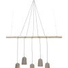 KARE Design Hangeleuchte Dining Concrete Cinque- Hängeleuchten