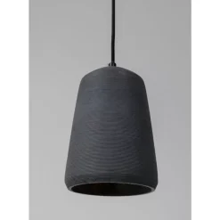 KARE Design Hangeleuchte Dining Concrete Schwarz Tre- Hängeleuchten