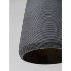 KARE Design Hangeleuchte Dining Concrete Schwarz Tre- Hängeleuchten