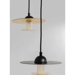 KARE Design Hangeleuchte Disc Spiral Cinque- Hängeleuchten