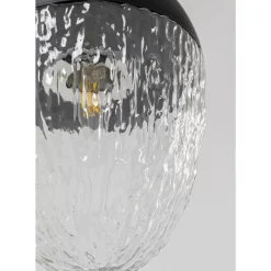 KARE Design Hangeleuchte Frozen Schwarz Matt O20Cm- Hängeleuchten