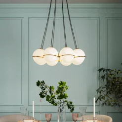 KARE Design Hangeleuchte Globes Gold- Hängeleuchten