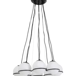 KARE Design Hangeleuchte Globes Schwarz- Hängeleuchten