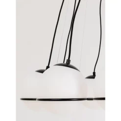 KARE Design Hangeleuchte Globes Schwarz- Hängeleuchten