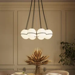 KARE Design Hangeleuchte Globes Schwarz- Hängeleuchten