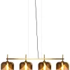 KARE Design Hangeleuchte Golden Goblet Quattro O25Cm- Hängeleuchten