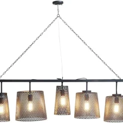 KARE Design Hangeleuchte Gorgeous Schwarz Matt Cinque- Hängeleuchten