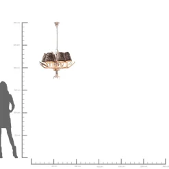 KARE Design Hangeleuchte Huntsman 6Er- Hängeleuchten