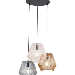 KARE Design Hangeleuchte Ischia Spiral Tre- Hängeleuchten