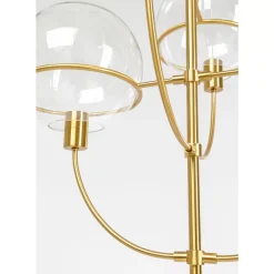 KARE Design Hangeleuchte Lantern 4Er Brass- Hängeleuchten