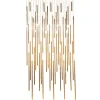 KARE Design Hangeleuchte Living Vegas Deluxe Brass Led- Hängeleuchten