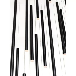 KARE Design Hangeleuchte Living Vegas Deluxe Schwarz Matt Led- Hängeleuchten