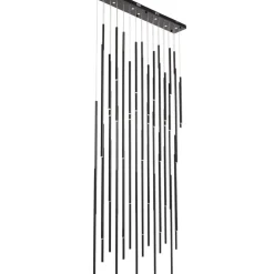 KARE Design Hangeleuchte Living Vegas Deluxe Schwarz Matt Led- Hängeleuchten