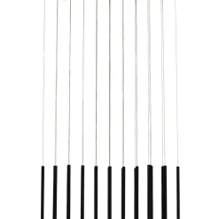 KARE Design Hangeleuchte Living Vegas Schwarz Matt Led 120Cm- Hängeleuchten