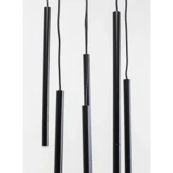 KARE Design Hangeleuchte Living Vegas Rund Schwarz Matt O35Cm- Hängeleuchten