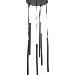 KARE Design Hangeleuchte Living Vegas Rund Schwarz Matt O35Cm- Hängeleuchten