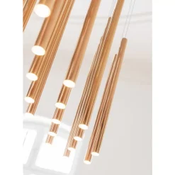 KARE Design Hangeleuchte Living Vegas Brass Led- Hängeleuchten