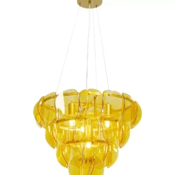 KARE Design Hangeleuchte Mariposa Three Circle Brass O60Cm- Hängeleuchten