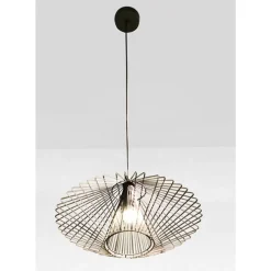 KARE Design Hangeleuchte Modo Wire Round Schwarz- Hängeleuchten