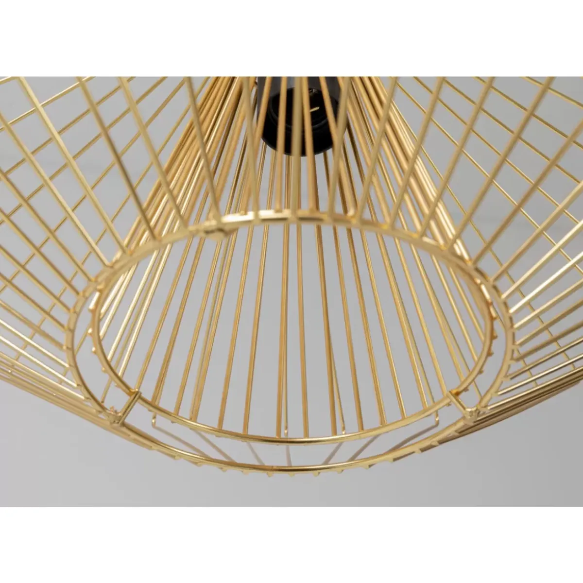 KARE Design Hangeleuchte Modo Wire Round Gold- Hängeleuchten