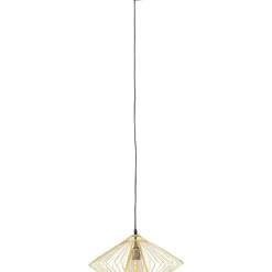 KARE Design Hangeleuchte Modo Wire Round Gold- Hängeleuchten