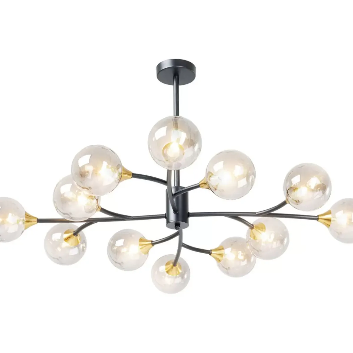 KARE Design Hangeleuchte Molecules 12- Hängeleuchten