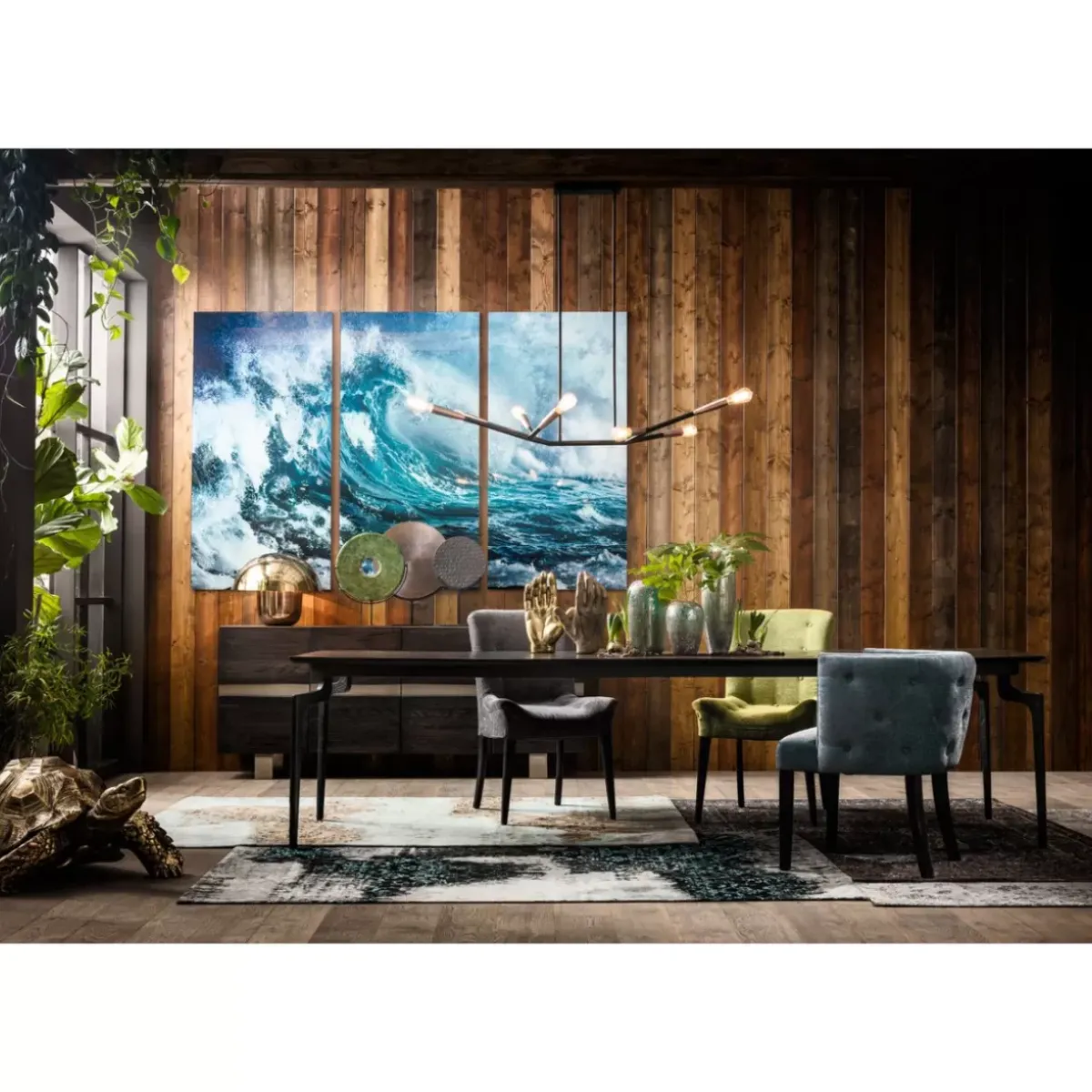 KARE Design Hangeleuchte Monte Carlo Sette Copper- Hängeleuchten