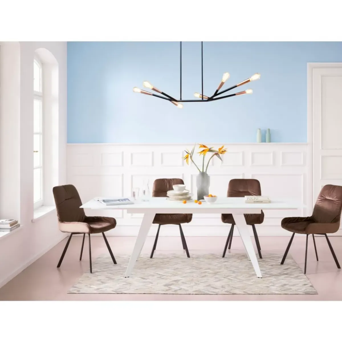 KARE Design Hangeleuchte Monte Carlo Sette Copper- Hängeleuchten