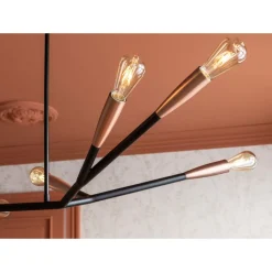 KARE Design Hangeleuchte Monte Carlo Sette Copper- Hängeleuchten