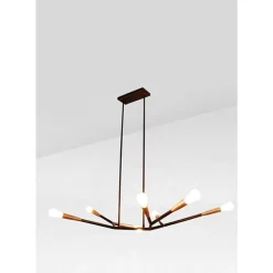 KARE Design Hangeleuchte Monte Carlo Sette Copper- Hängeleuchten